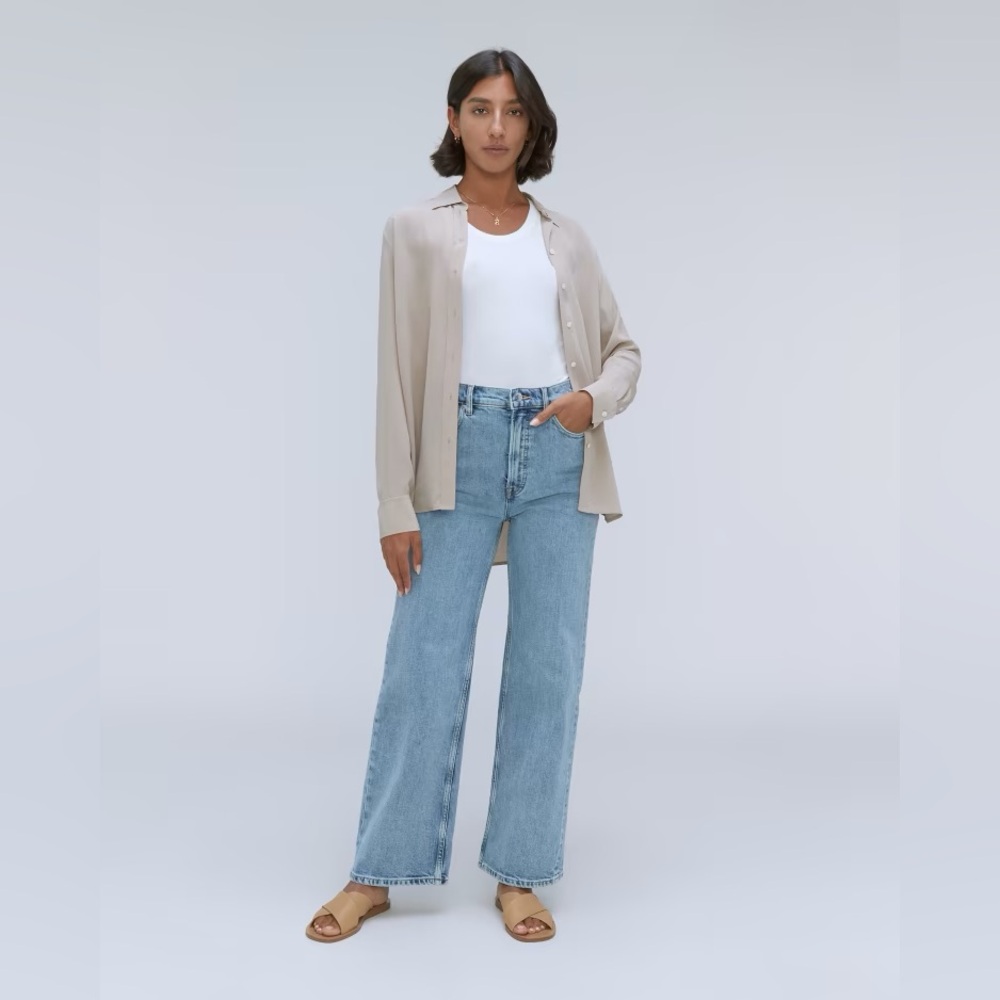 Everlane Way-high Women’s Sailor Jean, light wash